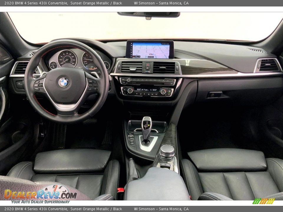 Dashboard of 2020 BMW 4 Series 430i Convertible Photo #15
