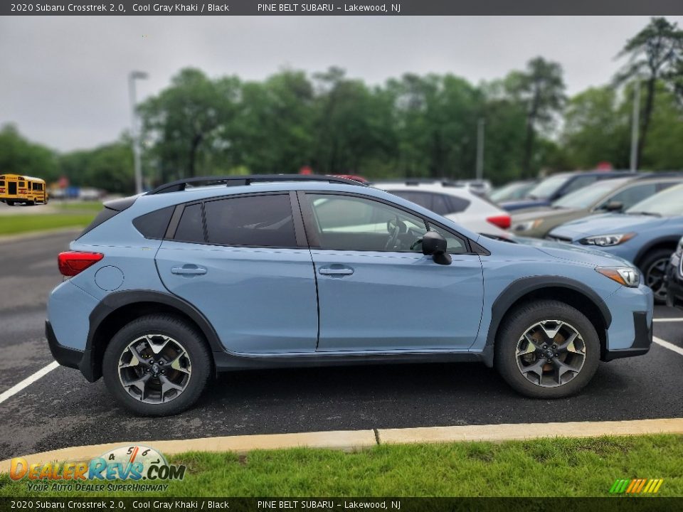 2020 Subaru Crosstrek 2.0 Cool Gray Khaki / Black Photo #3