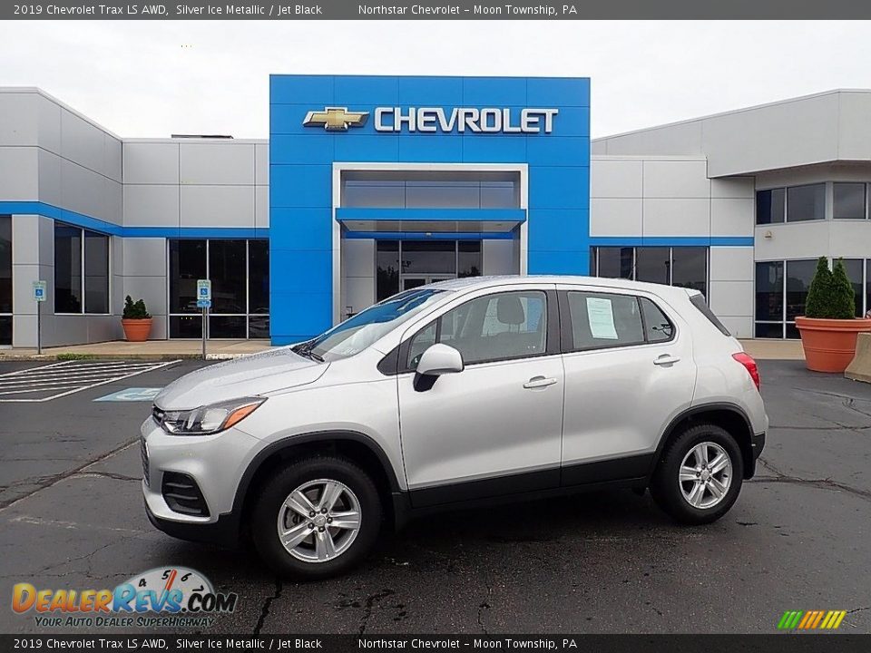 2019 Chevrolet Trax LS AWD Silver Ice Metallic / Jet Black Photo #1