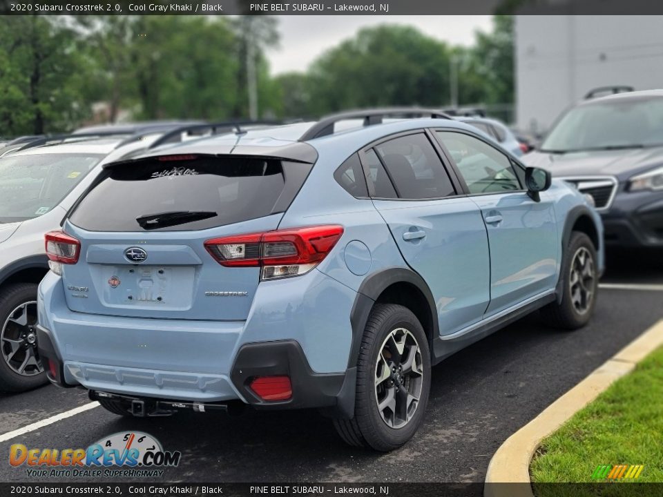 2020 Subaru Crosstrek 2.0 Cool Gray Khaki / Black Photo #6