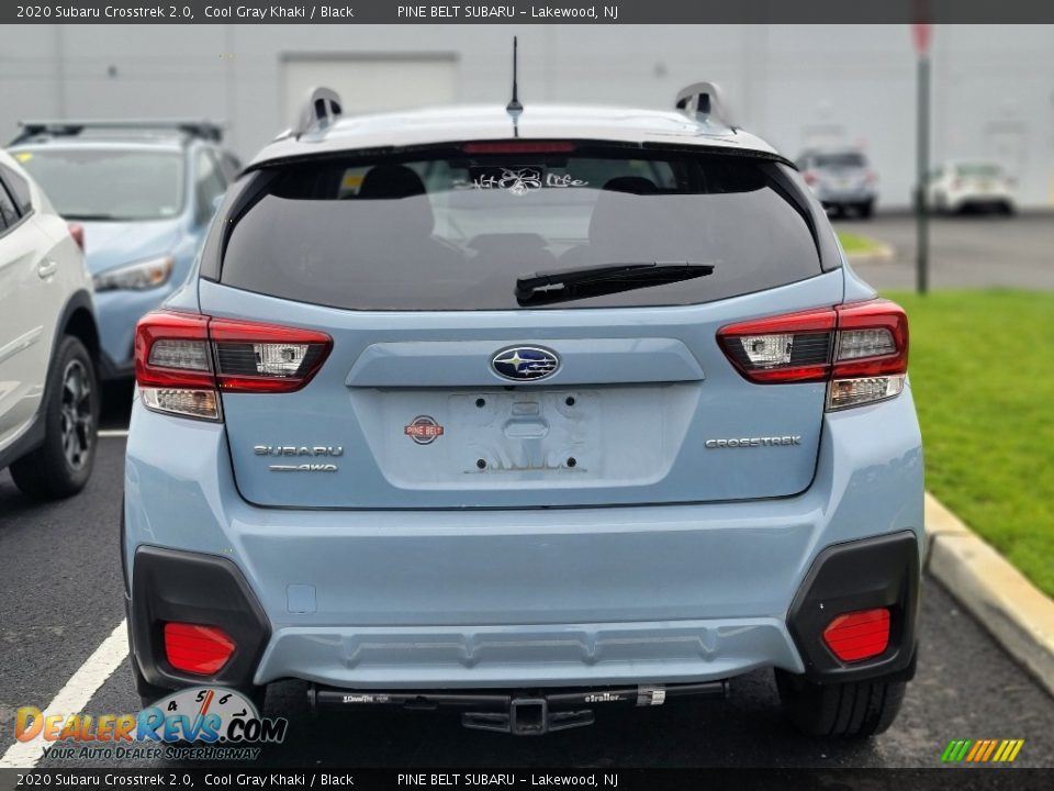 2020 Subaru Crosstrek 2.0 Cool Gray Khaki / Black Photo #7