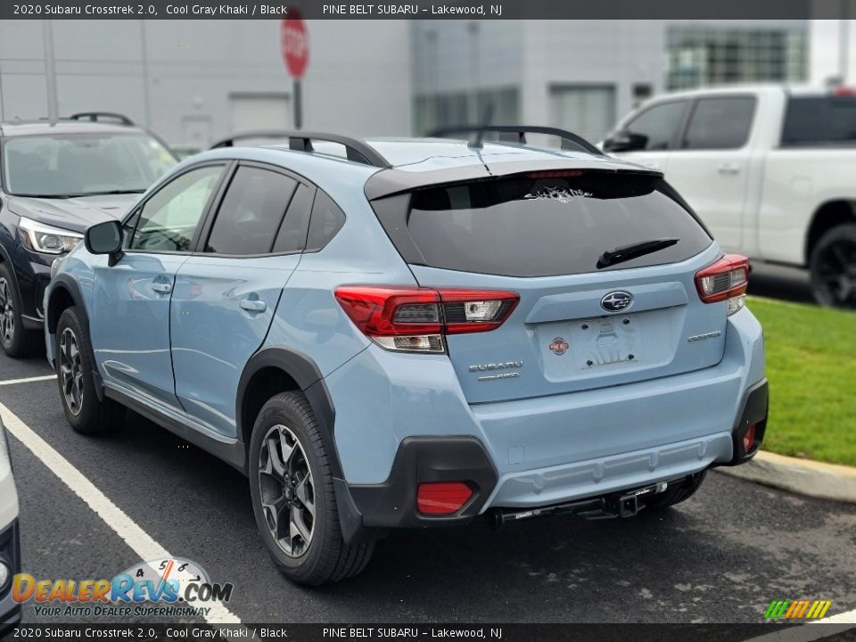 2020 Subaru Crosstrek 2.0 Cool Gray Khaki / Black Photo #8