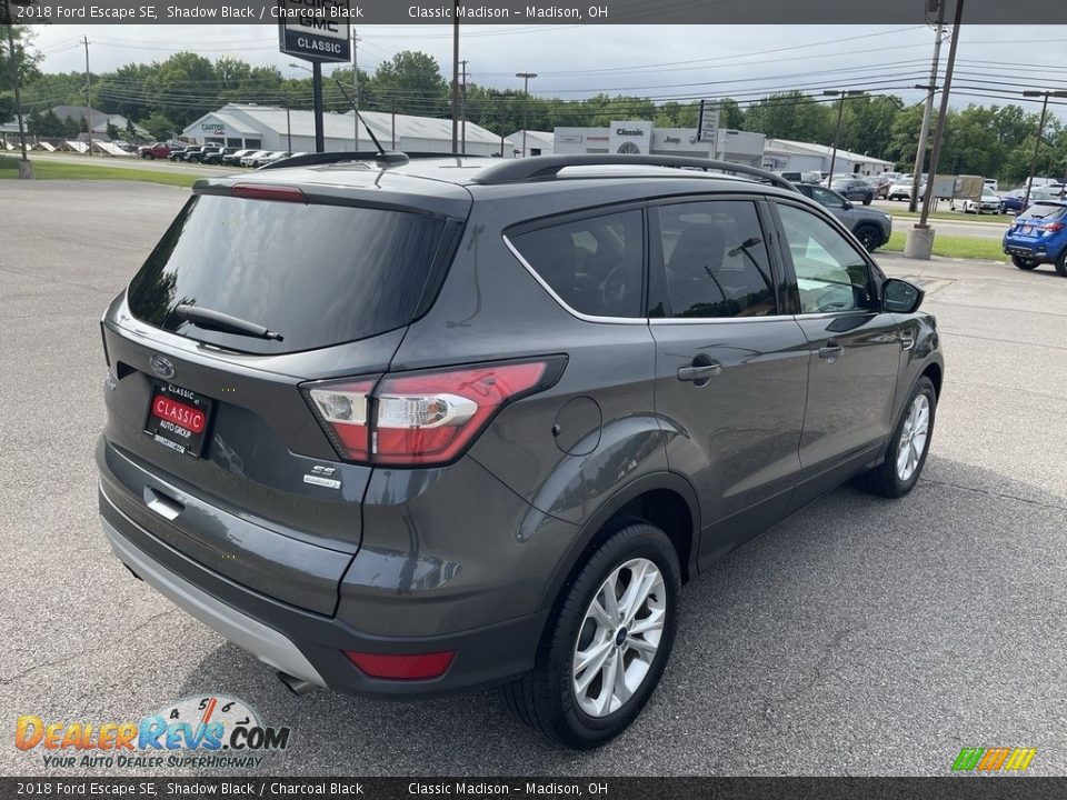2018 Ford Escape SE Shadow Black / Charcoal Black Photo #3