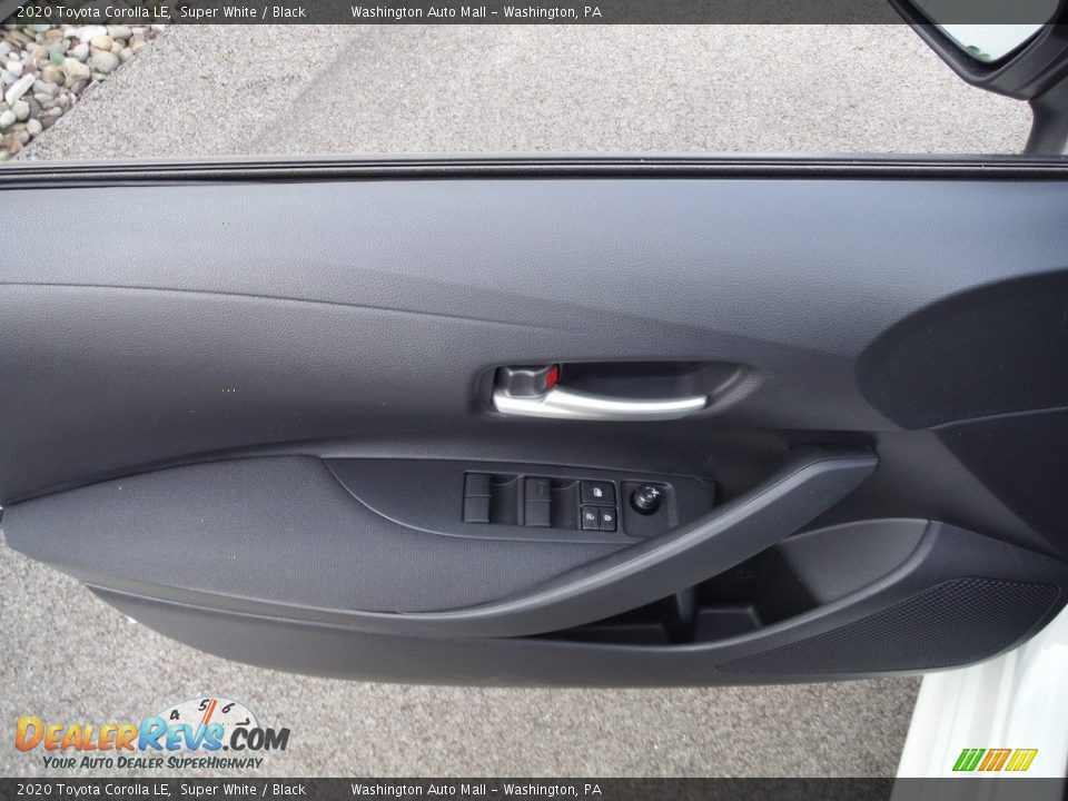 2020 Toyota Corolla LE Super White / Black Photo #18