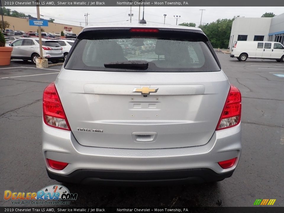 2019 Chevrolet Trax LS AWD Silver Ice Metallic / Jet Black Photo #6