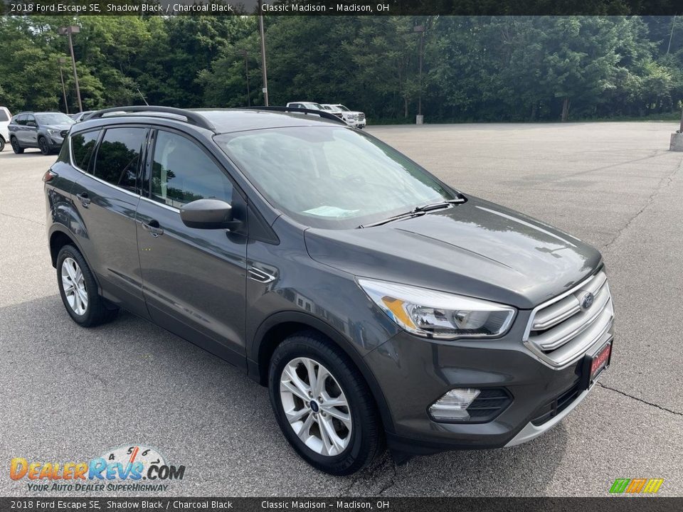 2018 Ford Escape SE Shadow Black / Charcoal Black Photo #4