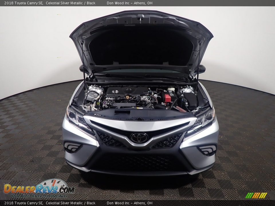 2018 Toyota Camry SE Celestial Silver Metallic / Black Photo #6