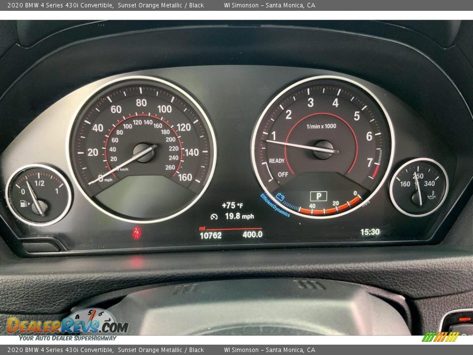 2020 BMW 4 Series 430i Convertible Gauges Photo #23