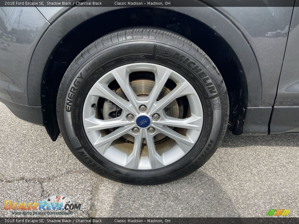 2018 Ford Escape SE Shadow Black / Charcoal Black Photo #5