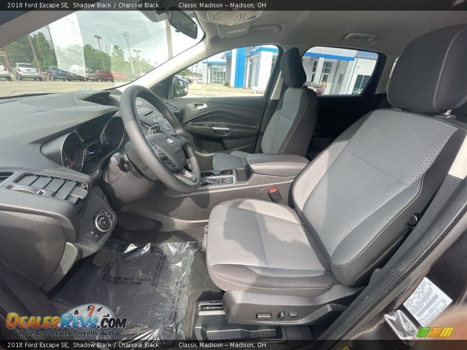 2018 Ford Escape SE Shadow Black / Charcoal Black Photo #6