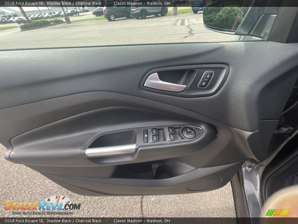 2018 Ford Escape SE Shadow Black / Charcoal Black Photo #8