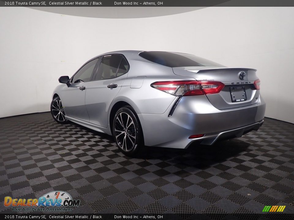2018 Toyota Camry SE Celestial Silver Metallic / Black Photo #11