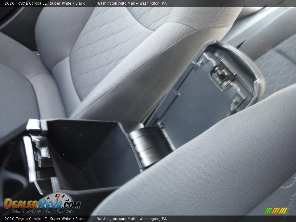 2020 Toyota Corolla LE Super White / Black Photo #26