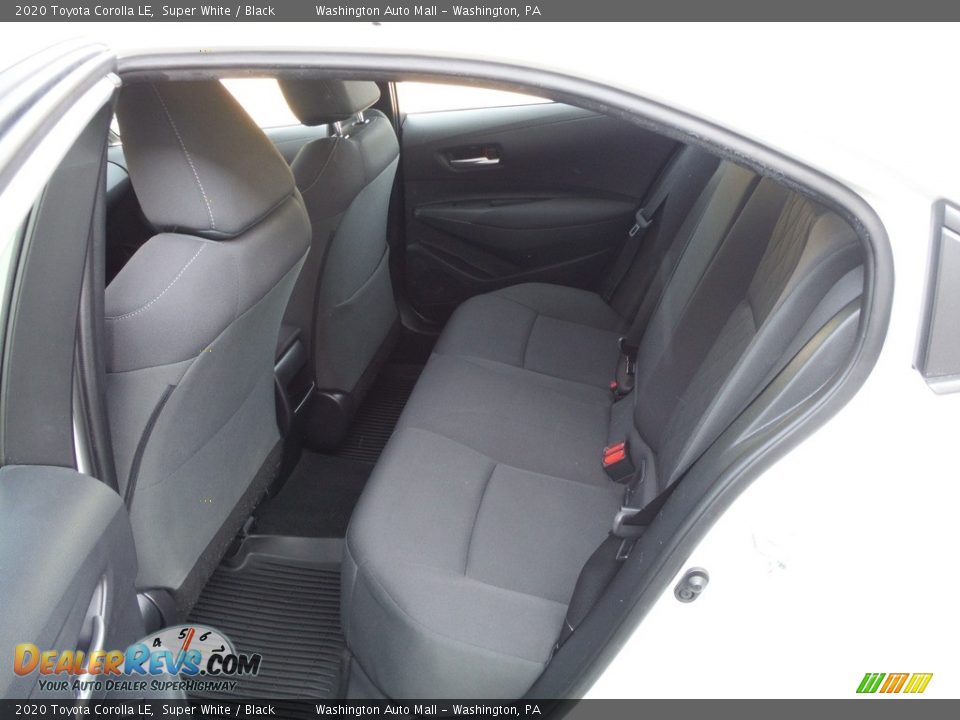 2020 Toyota Corolla LE Super White / Black Photo #27