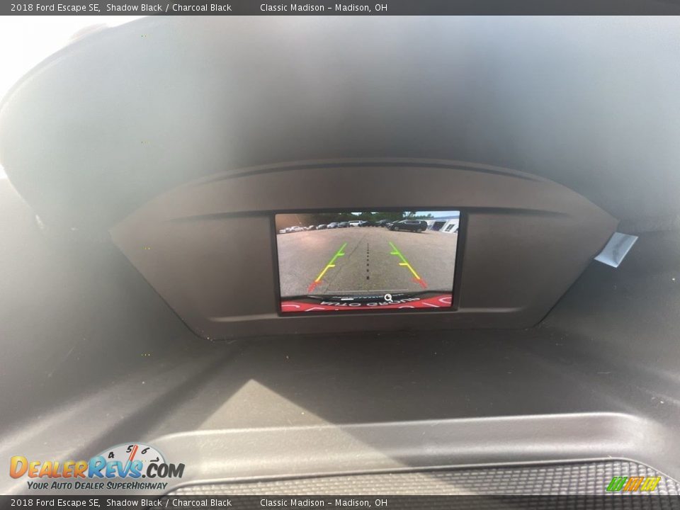 2018 Ford Escape SE Shadow Black / Charcoal Black Photo #12