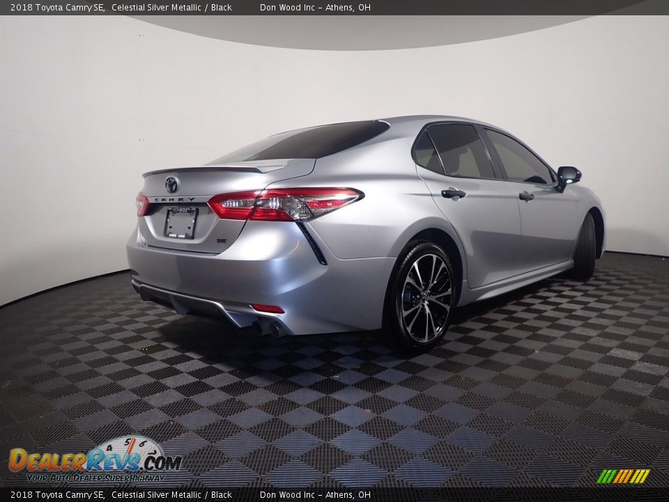 2018 Toyota Camry SE Celestial Silver Metallic / Black Photo #16