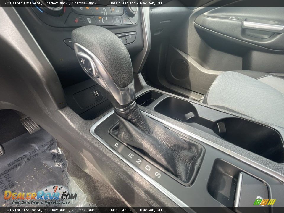 2018 Ford Escape SE Shadow Black / Charcoal Black Photo #14