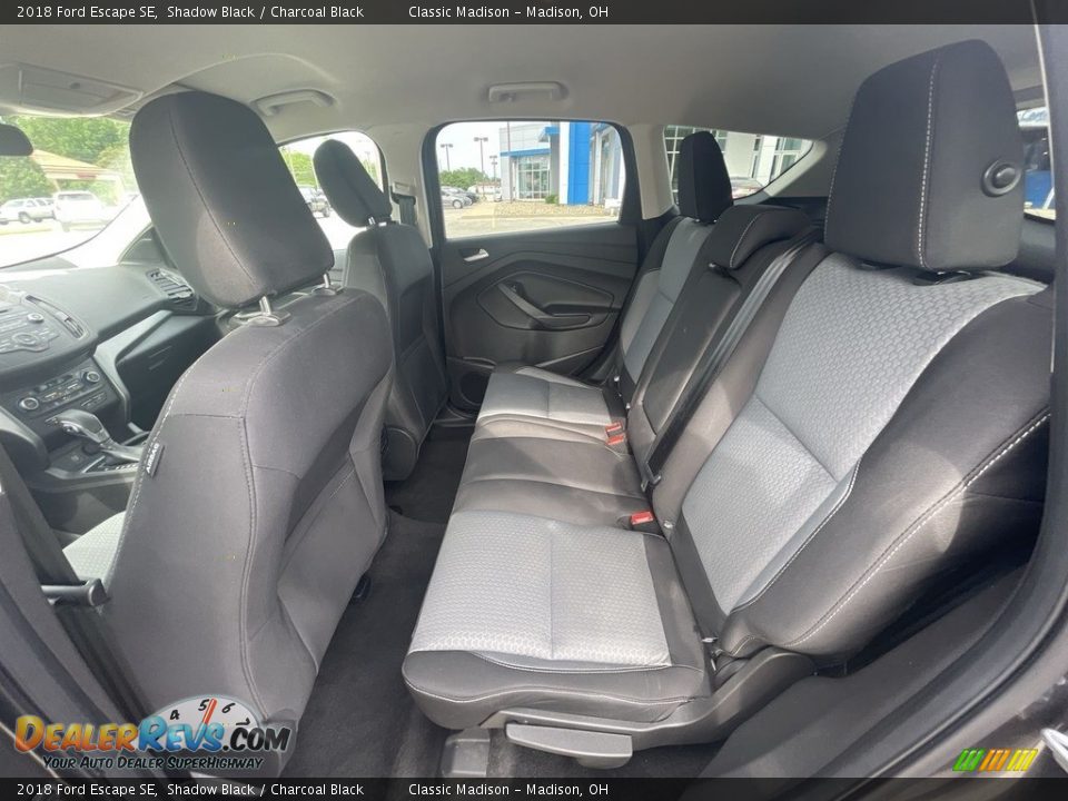 2018 Ford Escape SE Shadow Black / Charcoal Black Photo #16