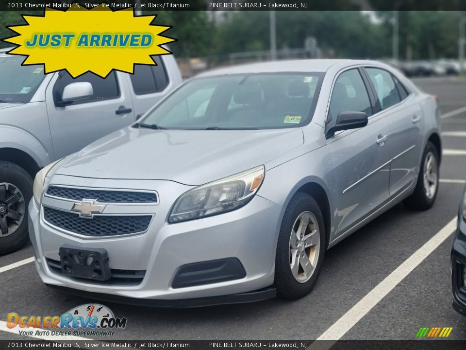 2013 Chevrolet Malibu LS Silver Ice Metallic / Jet Black/Titanium Photo #1