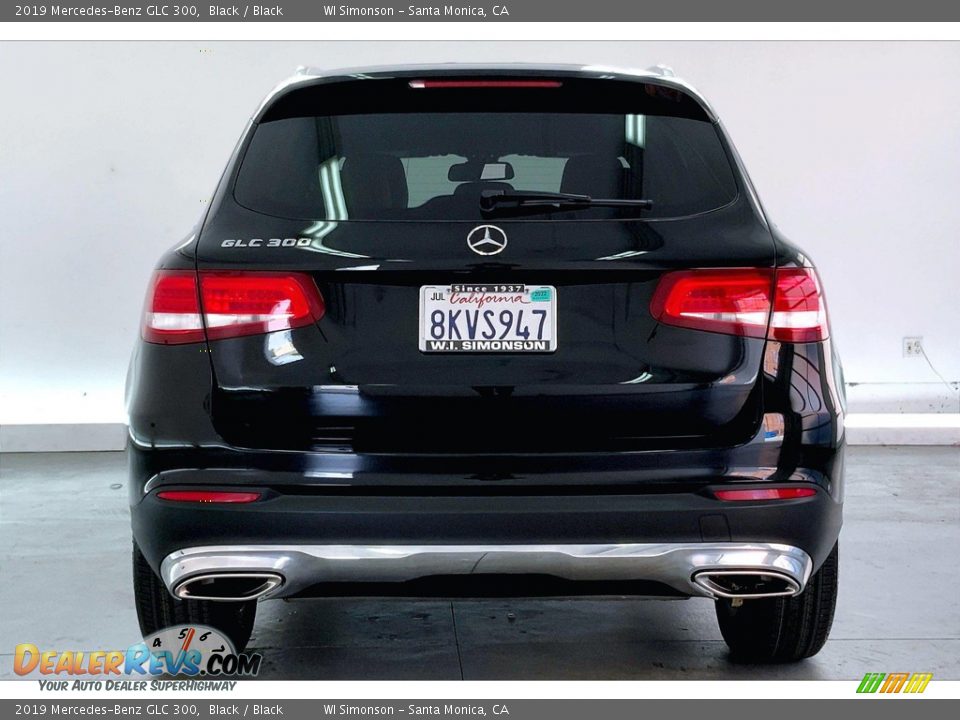 2019 Mercedes-Benz GLC 300 Black / Black Photo #3