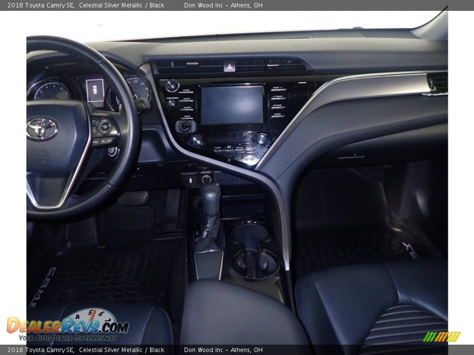 2018 Toyota Camry SE Celestial Silver Metallic / Black Photo #25