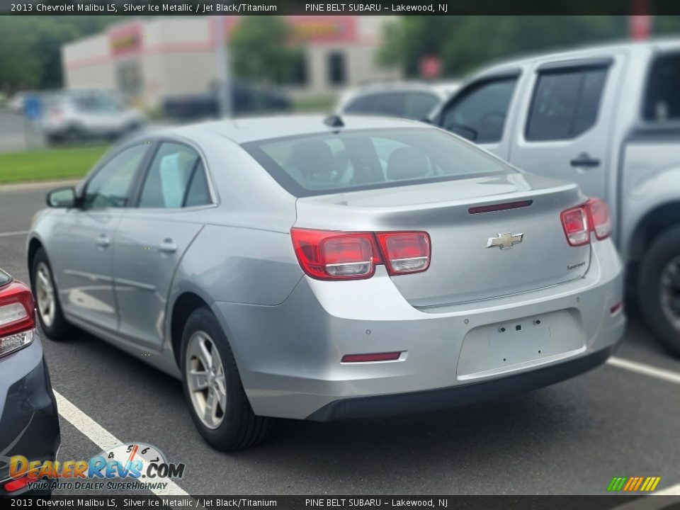 2013 Chevrolet Malibu LS Silver Ice Metallic / Jet Black/Titanium Photo #6