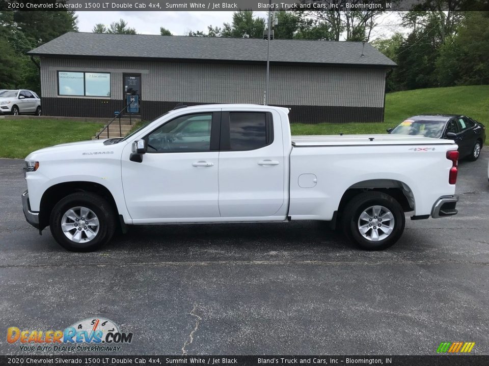 2020 Chevrolet Silverado 1500 LT Double Cab 4x4 Summit White / Jet Black Photo #1