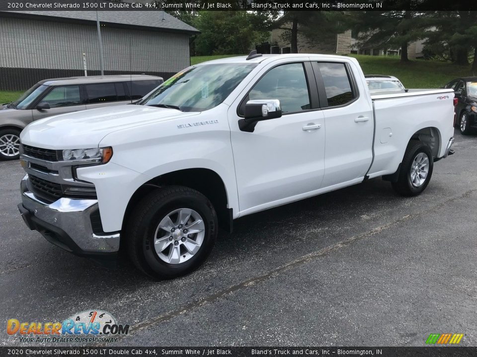 2020 Chevrolet Silverado 1500 LT Double Cab 4x4 Summit White / Jet Black Photo #2