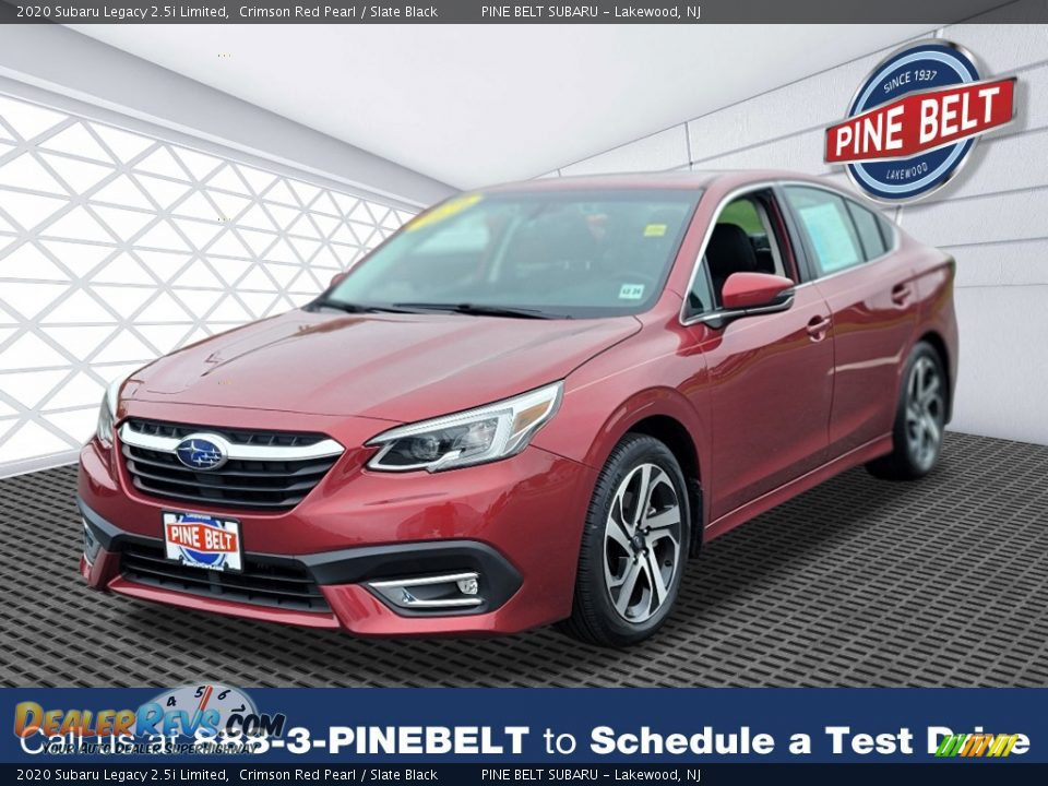 2020 Subaru Legacy 2.5i Limited Crimson Red Pearl / Slate Black Photo #1