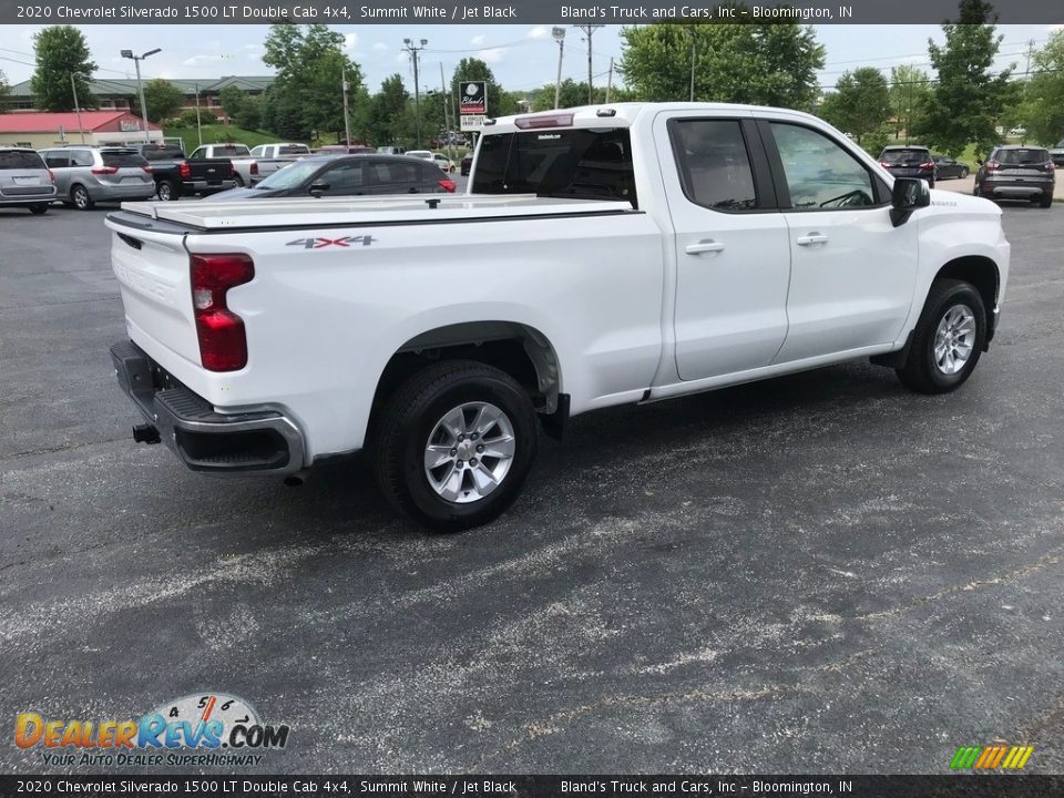 2020 Chevrolet Silverado 1500 LT Double Cab 4x4 Summit White / Jet Black Photo #6
