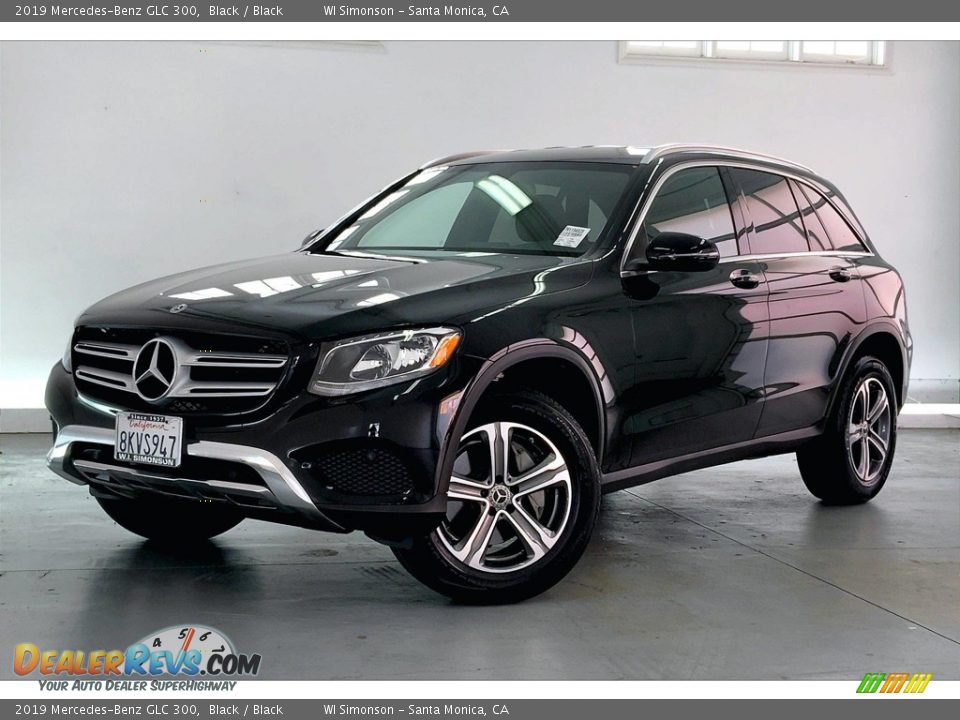 2019 Mercedes-Benz GLC 300 Black / Black Photo #12