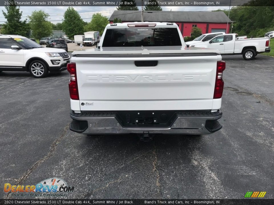 2020 Chevrolet Silverado 1500 LT Double Cab 4x4 Summit White / Jet Black Photo #9