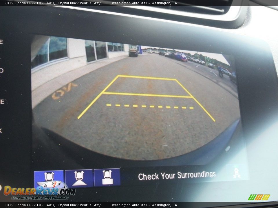 2019 Honda CR-V EX-L AWD Crystal Black Pearl / Gray Photo #19