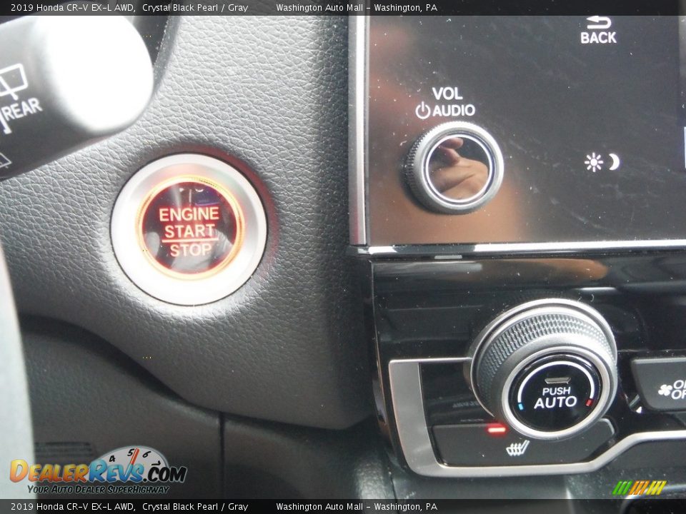 2019 Honda CR-V EX-L AWD Crystal Black Pearl / Gray Photo #21
