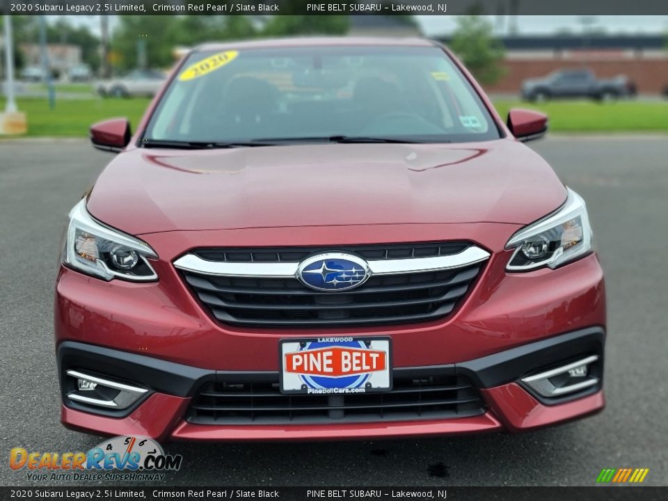 2020 Subaru Legacy 2.5i Limited Crimson Red Pearl / Slate Black Photo #11