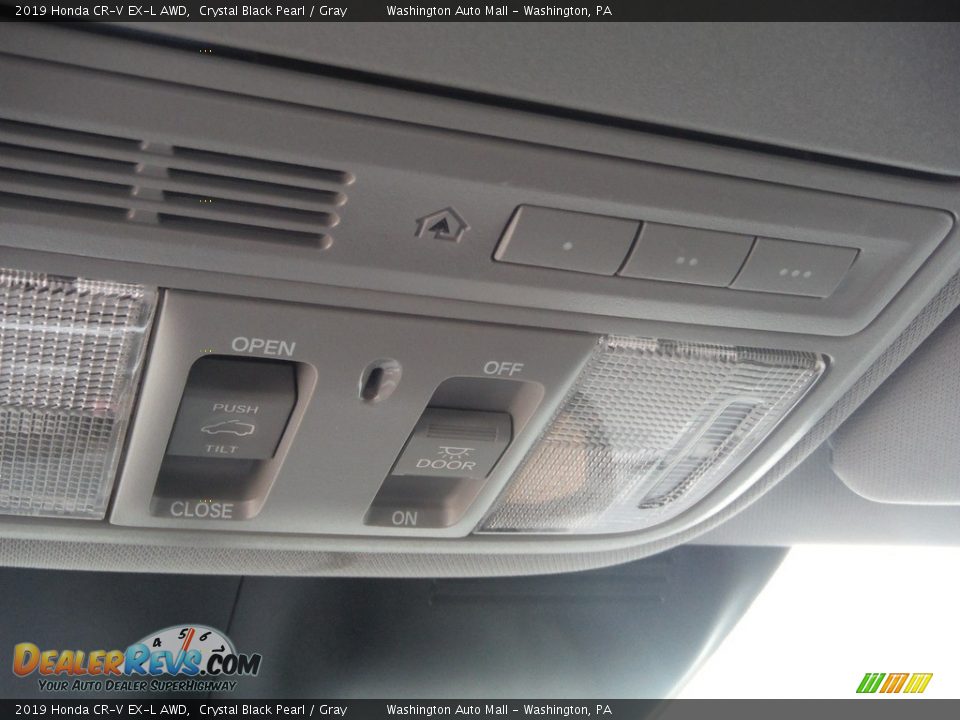 2019 Honda CR-V EX-L AWD Crystal Black Pearl / Gray Photo #24