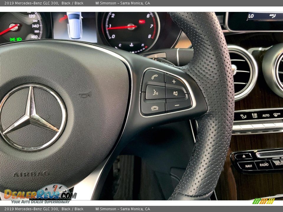 2019 Mercedes-Benz GLC 300 Black / Black Photo #22
