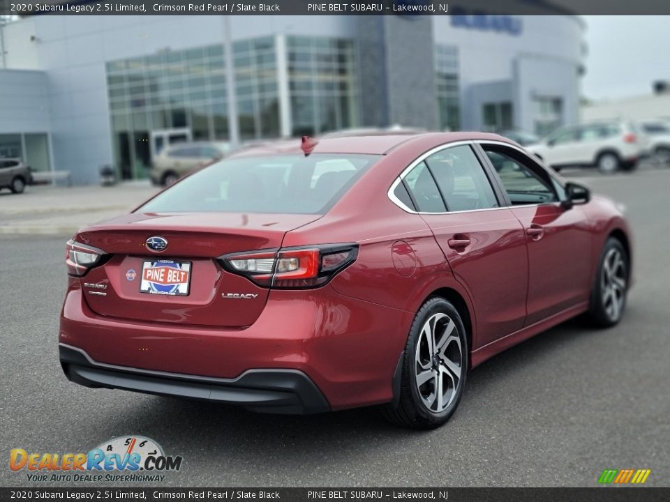 2020 Subaru Legacy 2.5i Limited Crimson Red Pearl / Slate Black Photo #15