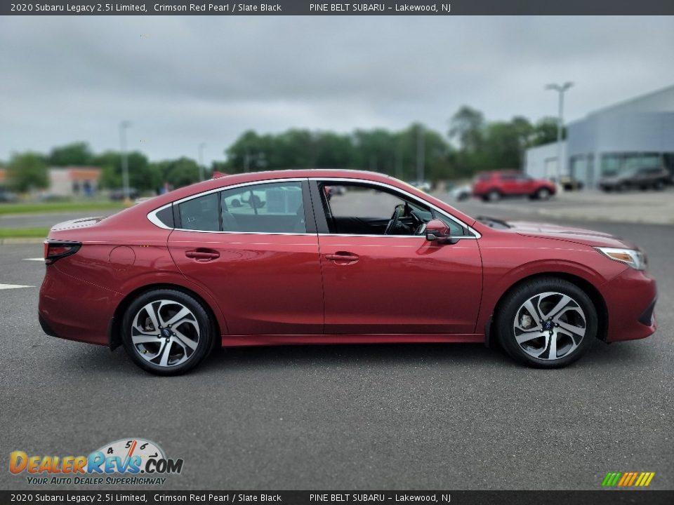 2020 Subaru Legacy 2.5i Limited Crimson Red Pearl / Slate Black Photo #16