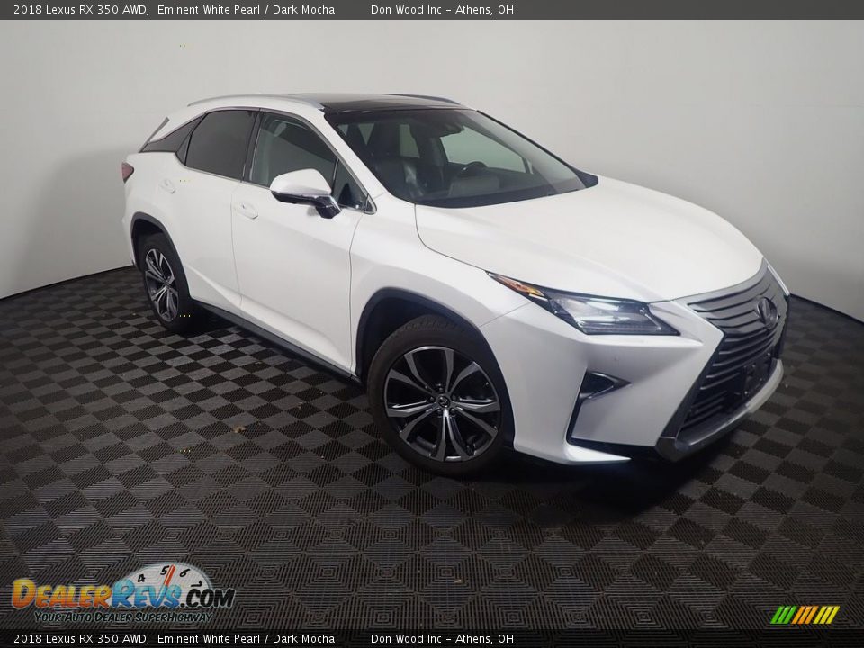Front 3/4 View of 2018 Lexus RX 350 AWD Photo #5