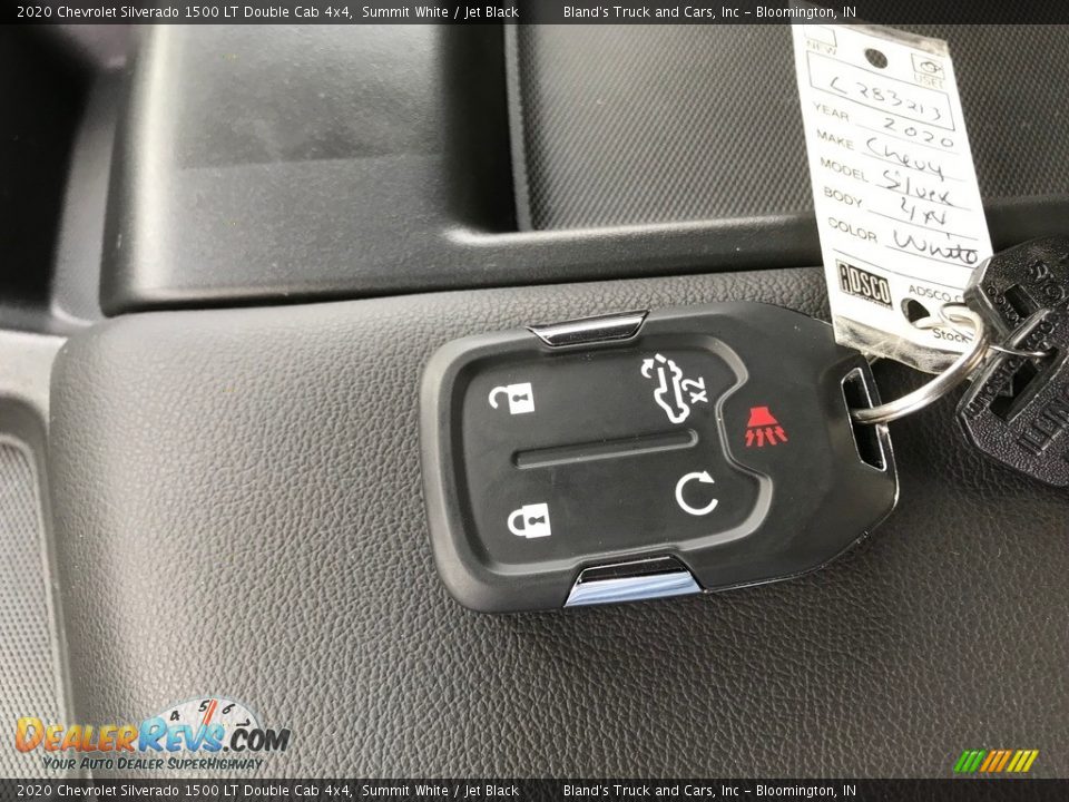 2020 Chevrolet Silverado 1500 LT Double Cab 4x4 Summit White / Jet Black Photo #19