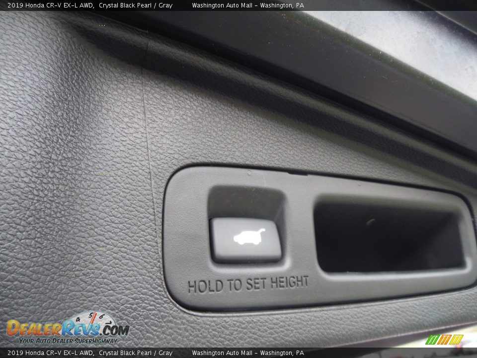 2019 Honda CR-V EX-L AWD Crystal Black Pearl / Gray Photo #30