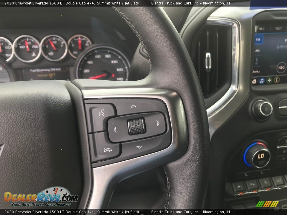 2020 Chevrolet Silverado 1500 LT Double Cab 4x4 Summit White / Jet Black Photo #22
