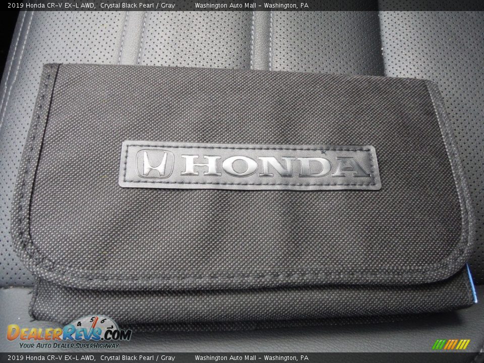 2019 Honda CR-V EX-L AWD Crystal Black Pearl / Gray Photo #31