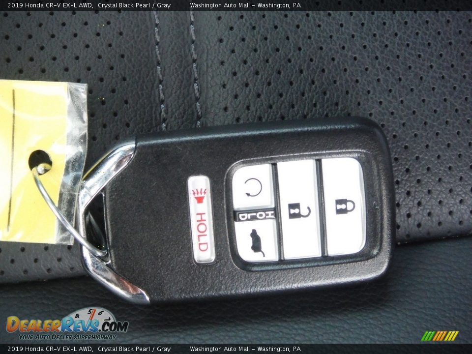 2019 Honda CR-V EX-L AWD Crystal Black Pearl / Gray Photo #32