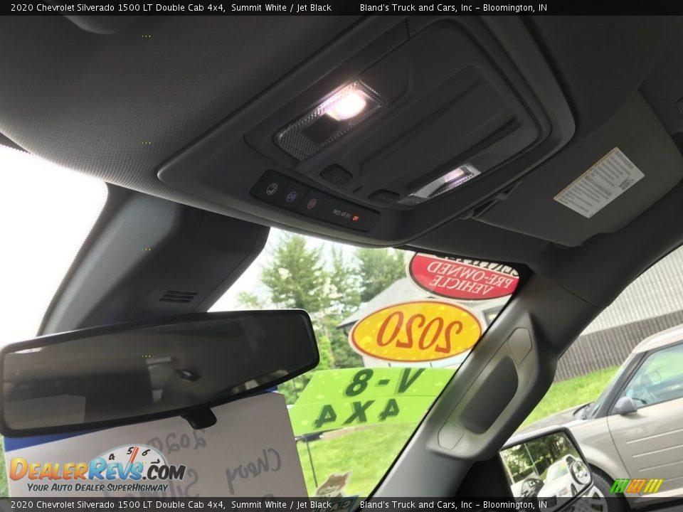 2020 Chevrolet Silverado 1500 LT Double Cab 4x4 Summit White / Jet Black Photo #25