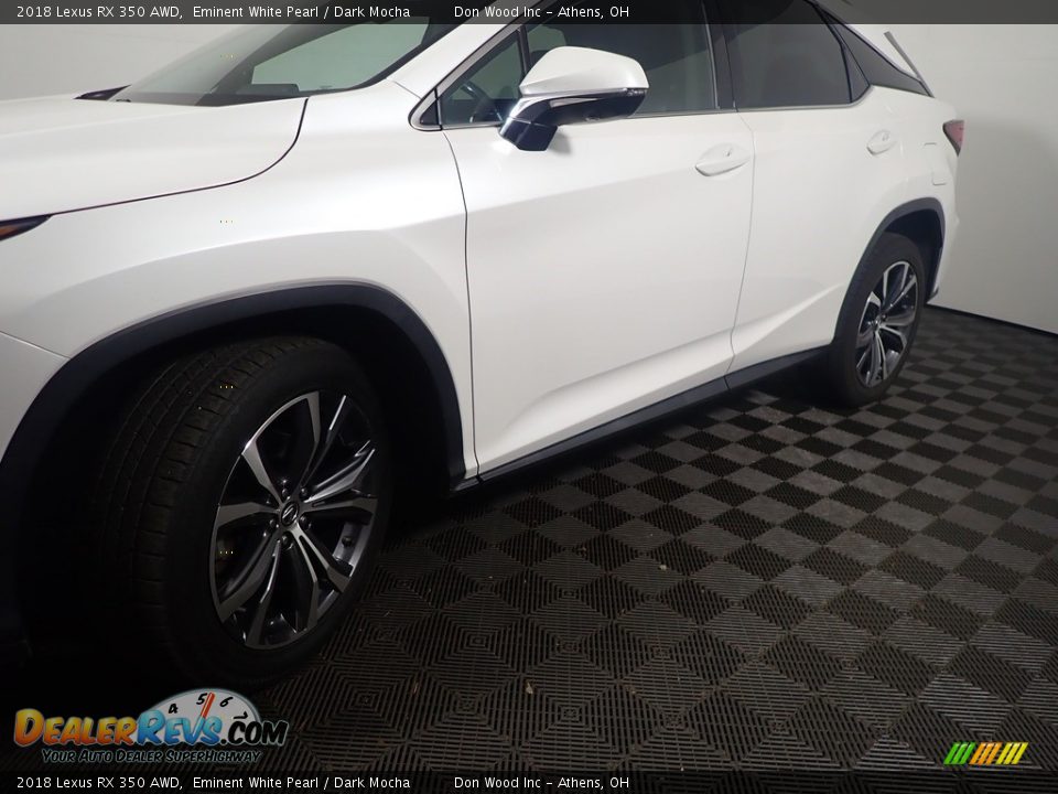 2018 Lexus RX 350 AWD Eminent White Pearl / Dark Mocha Photo #12