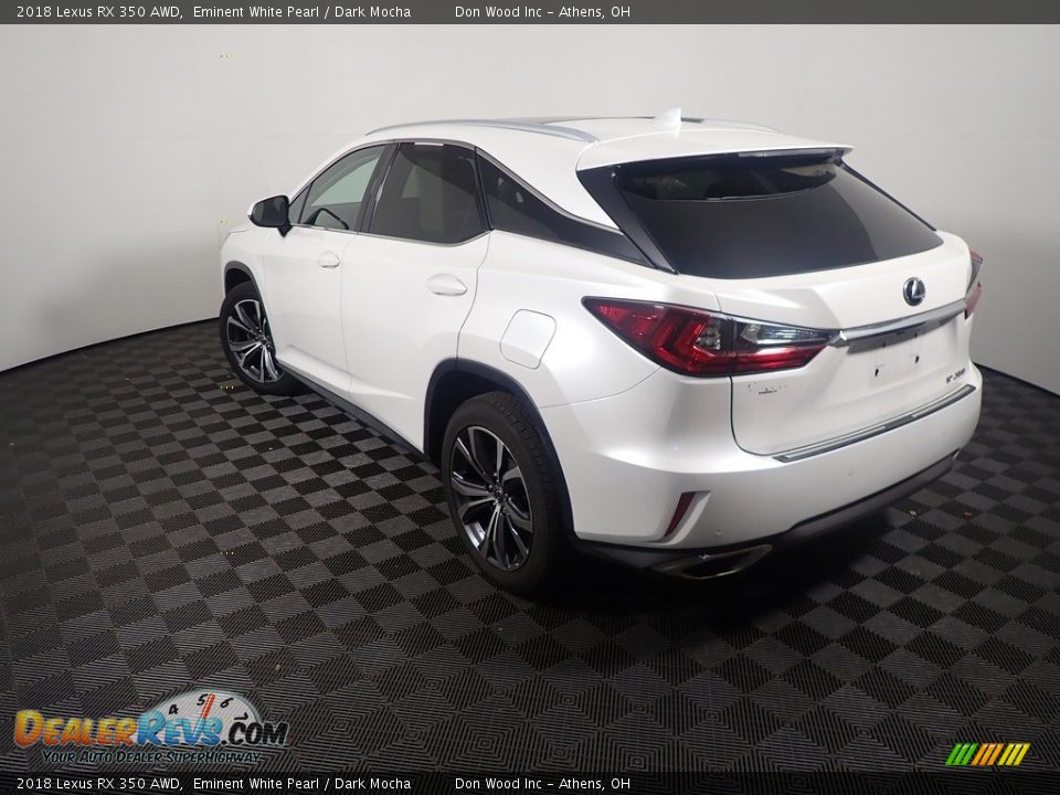 2018 Lexus RX 350 AWD Eminent White Pearl / Dark Mocha Photo #14