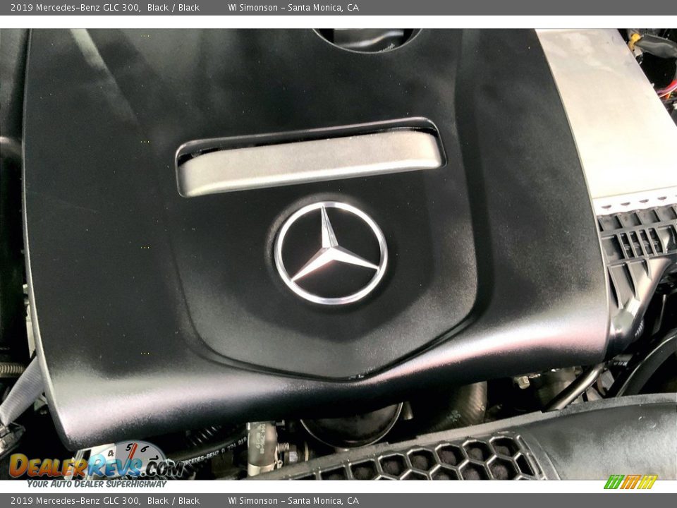 2019 Mercedes-Benz GLC 300 Black / Black Photo #32