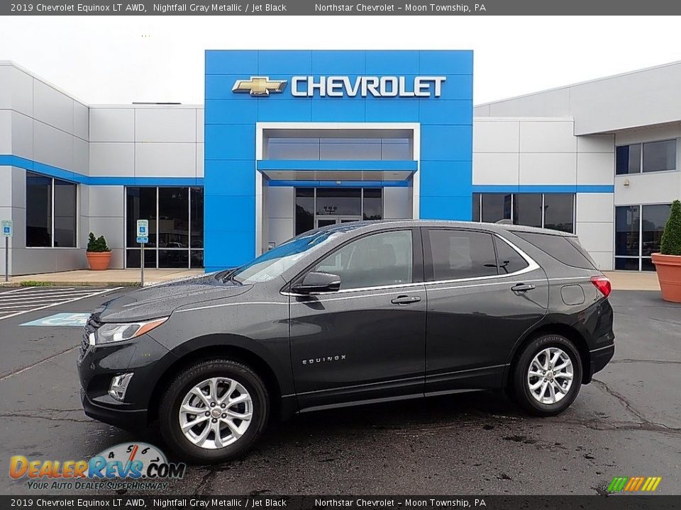 2019 Chevrolet Equinox LT AWD Nightfall Gray Metallic / Jet Black Photo #1